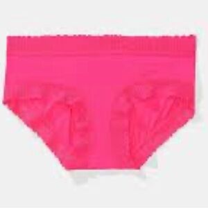 🦋❣️Aerie Vibrant Pink Lace Trim Boybrief Panties